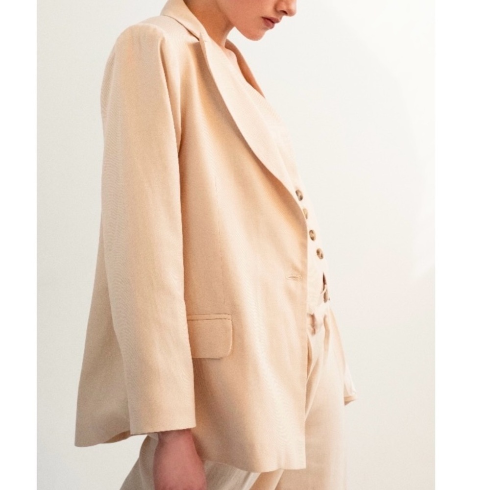 MILLA CREAM BLAZER - Picture 2 of 12